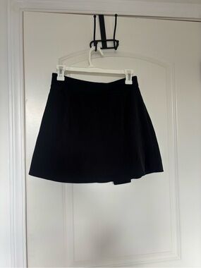 J. Crew Black Tennis Skirt